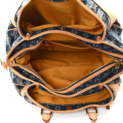 Louis Vuitton Denim Raye Cabas GM 4 of 12