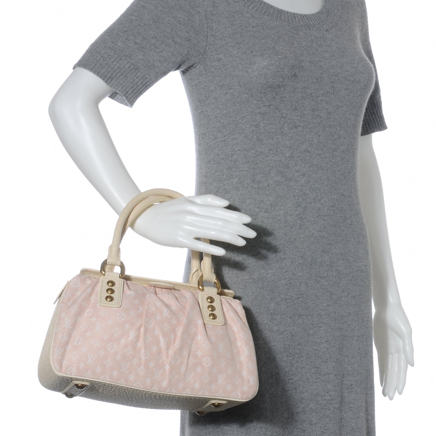 Louis Vuitton Mini Monogram Trapeze PM Rose 2 of 8