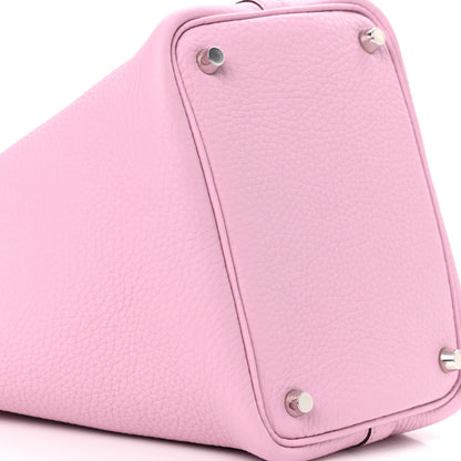 Hermes Taurillon Clemence Picotin Lock 18 PM Mauve Sylvestre 9 of 11