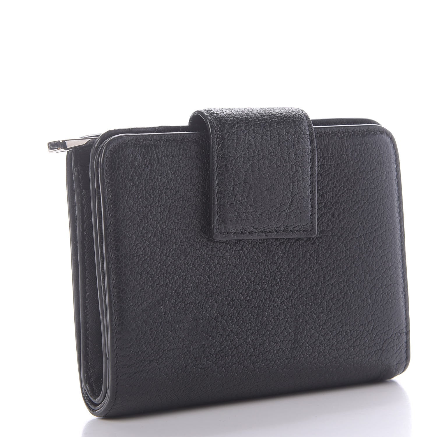 Givenchy Sugar Goatskin Compact Wallet Black 3 of 10