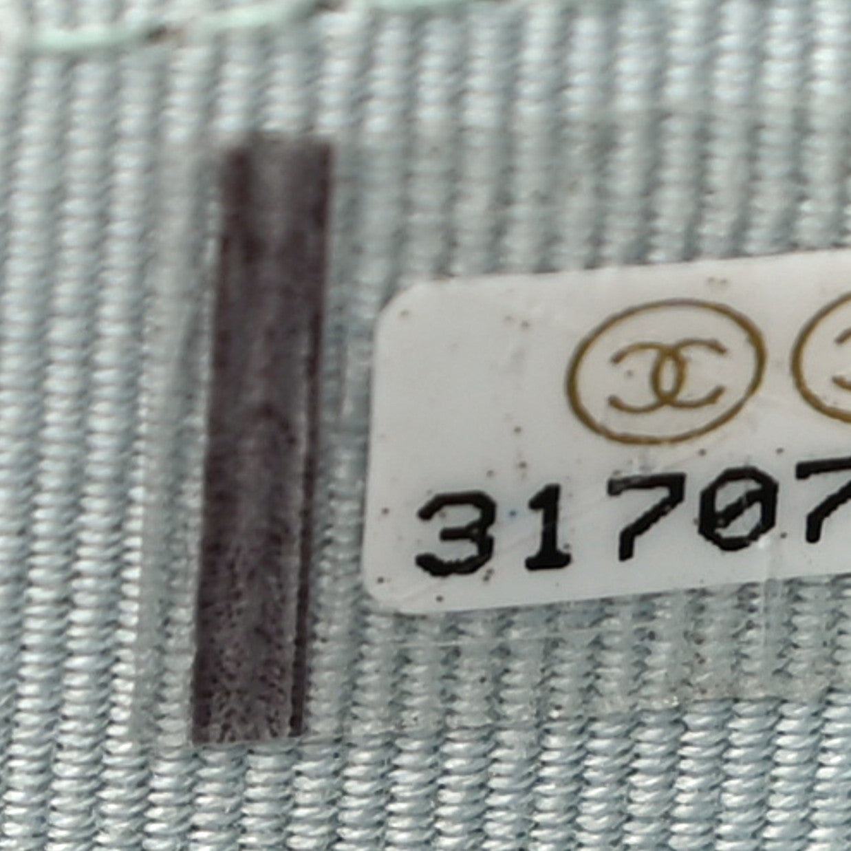 Lambskin Quilted Top Handle Flap Coin Purse With Chain Light Blue