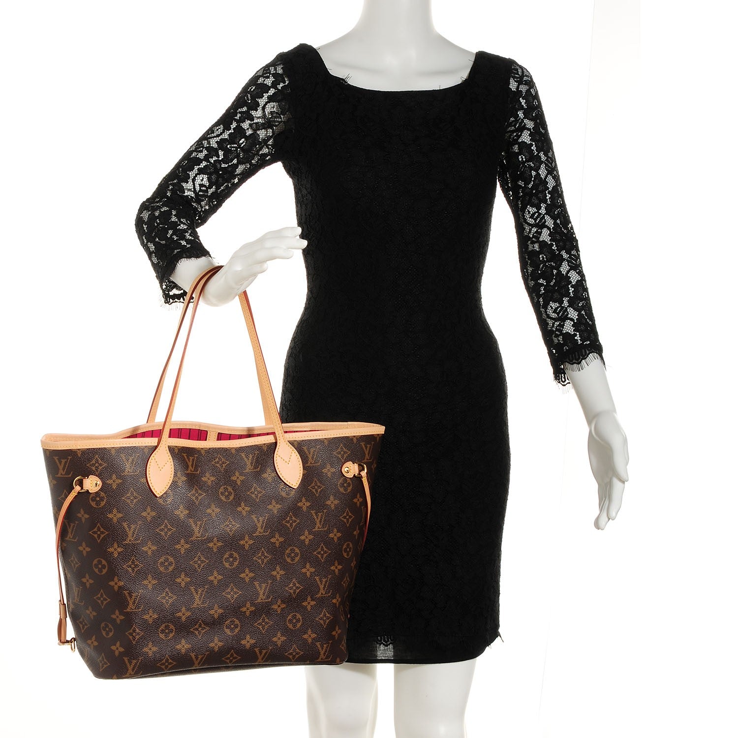 Louis Vuitton Monogram Neo Neverfull MM Pivoine 2 of 11