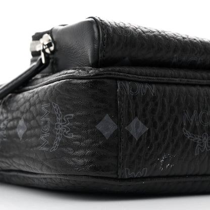MCM Visetos Camera Crossbody Bag Black 9 of 10