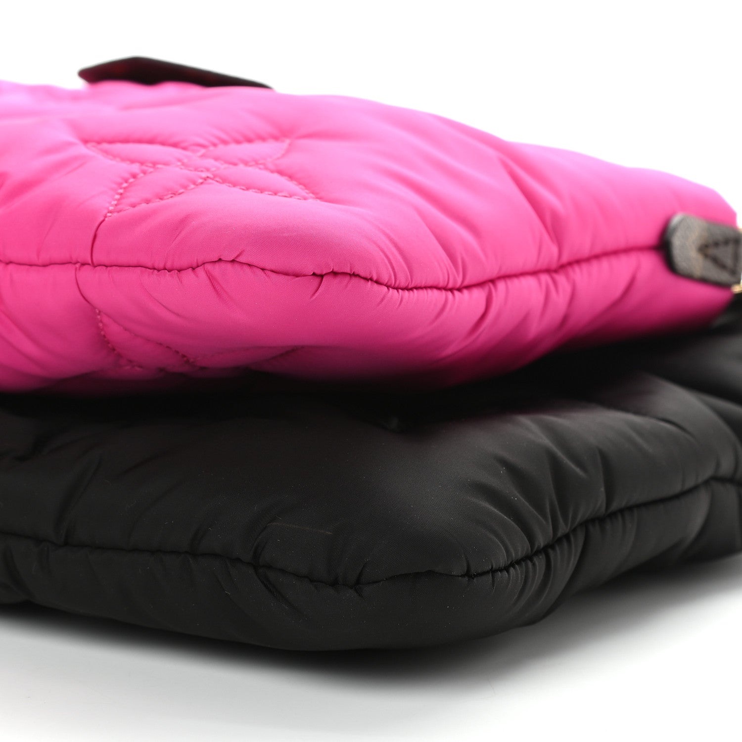 Louis Vuitton Econyl Monogram Pillow Maxi Multi Pochette Accessories Black Fuchsia 9 of 9