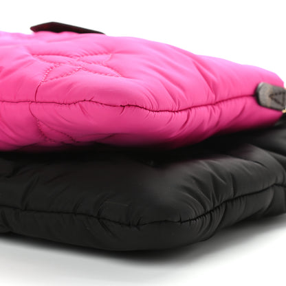 Louis Vuitton Econyl Monogram Pillow Maxi Multi Pochette Accessories Black Fuchsia 9 of 9