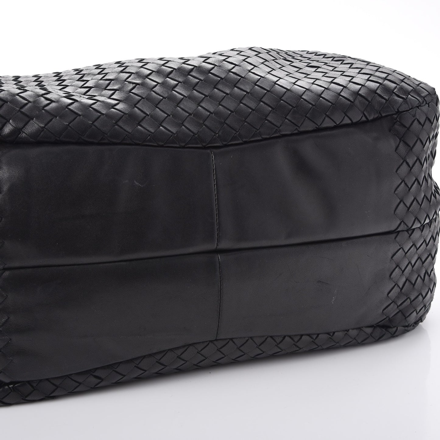 Nappa Intrecciato Large Campana Nero Black