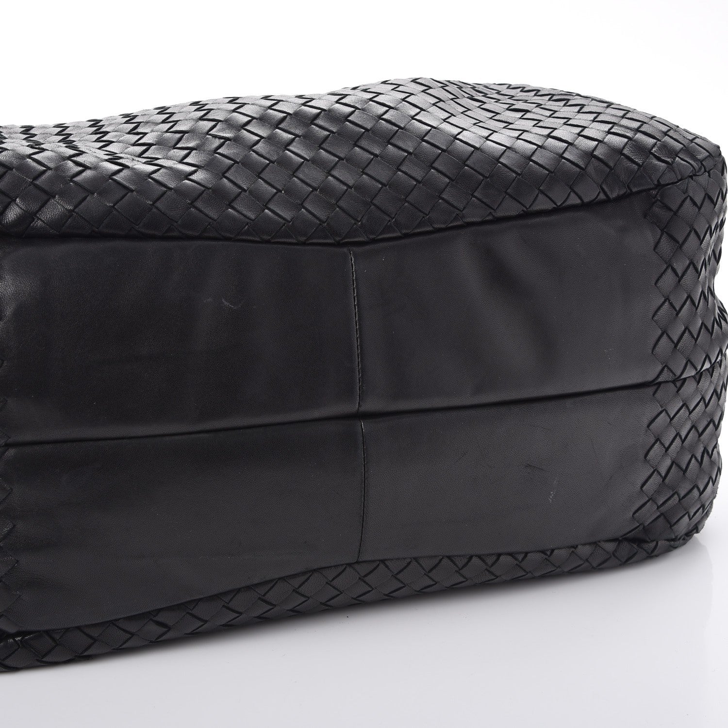 Bottega Veneta Nappa Intrecciato Large Campana Nero Black 10 of 12