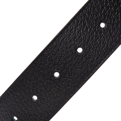 Gucci Textured Calfskin Double G 40mm Belt 85 34 Black 5 of 7