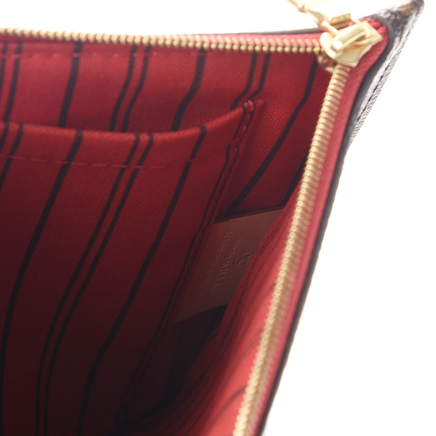 Louis Vuitton Monogram Neverfull MM GM Pochette Cherry 8 of 8