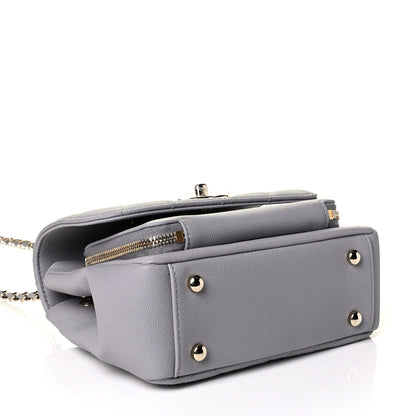 Chanel Caviar Quilted Small Business Affinity Flap Grey 3 of 7