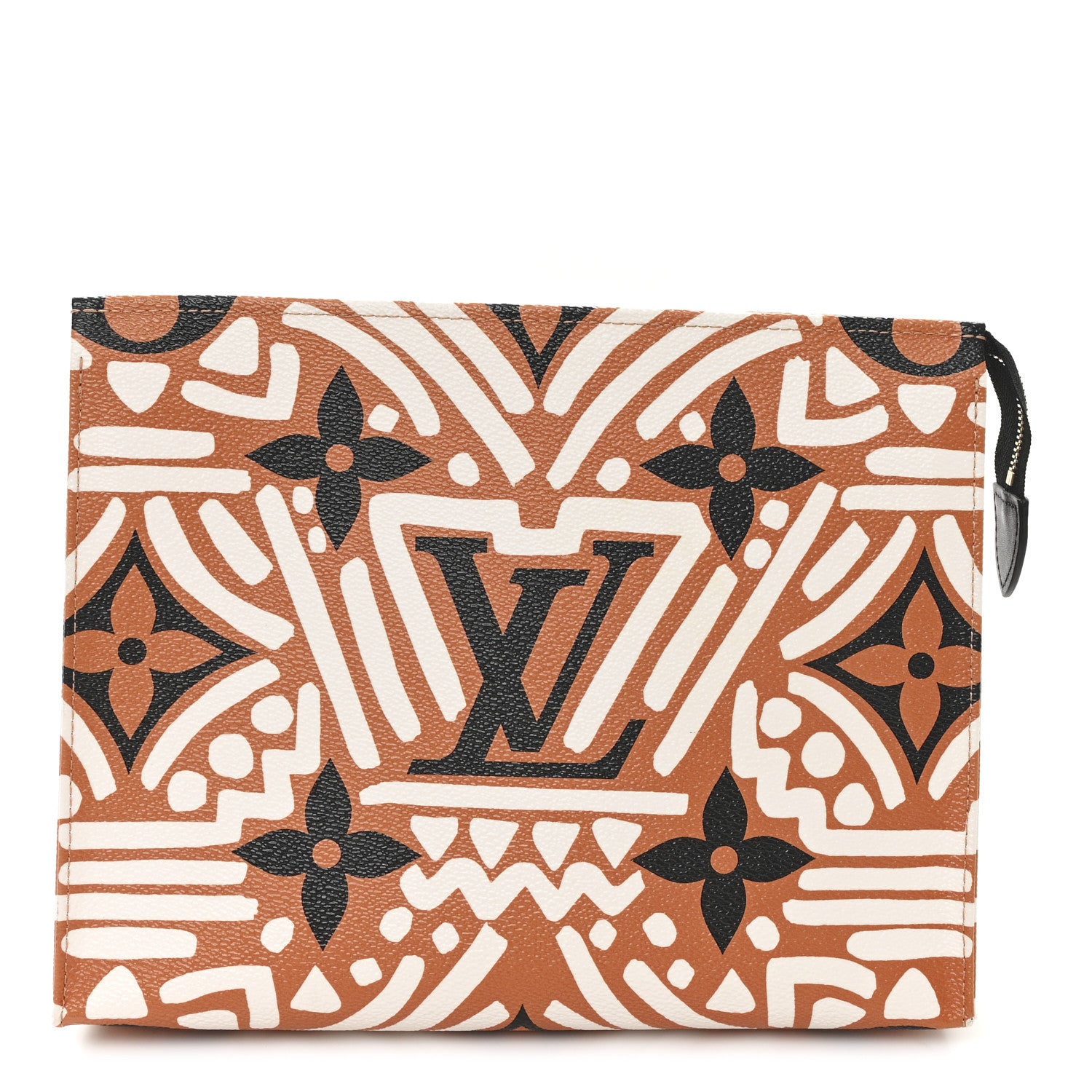 Louis Vuitton Monogram Giant Crafty Pochette Toiletry 26 Creme Caramel 1 of 7