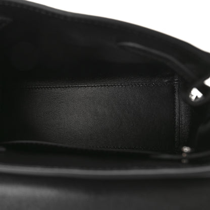 Versace Grained Calfskin Spiked Small La Medusa Top Handle Bag Black 5 of 8