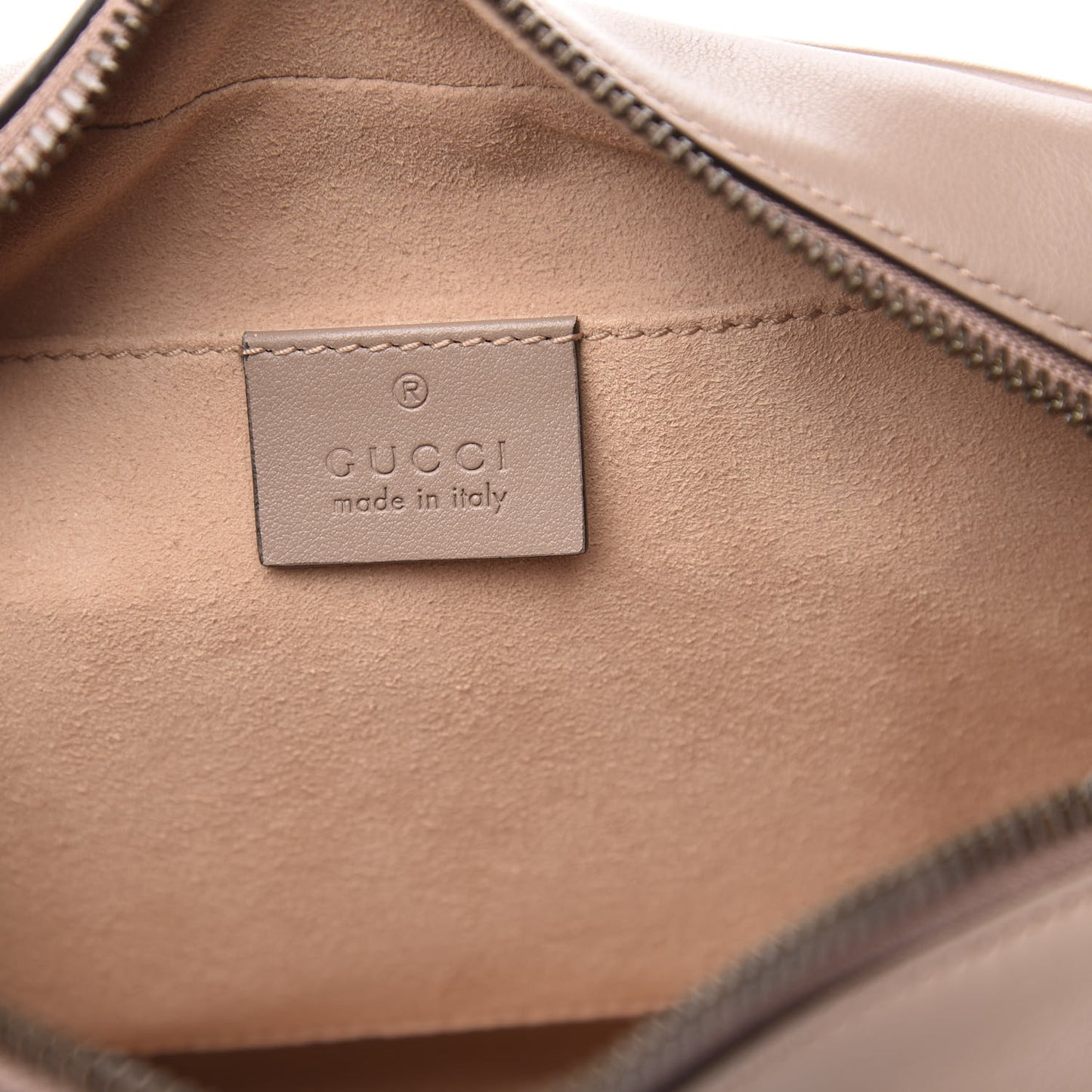 Calfskin Matelasse Small GG Marmont Chain Shoulder Bag Porcelain Rose
