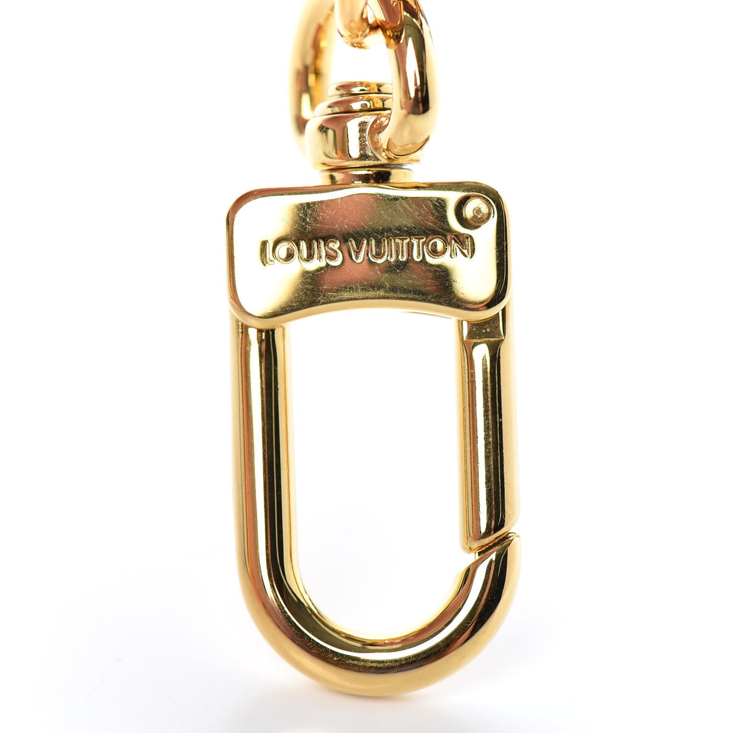 Vernis Degrade Love Lock Heart Key Holder Bag Charm Pink Red