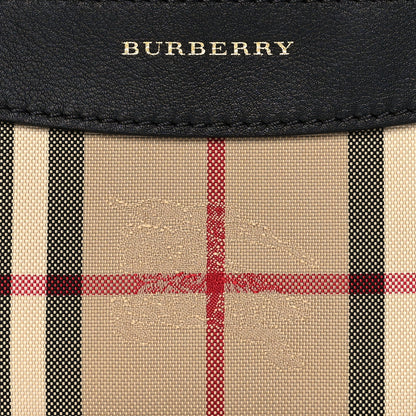 Burberry Haymarket Check Zip Pouch Black 8 of 8