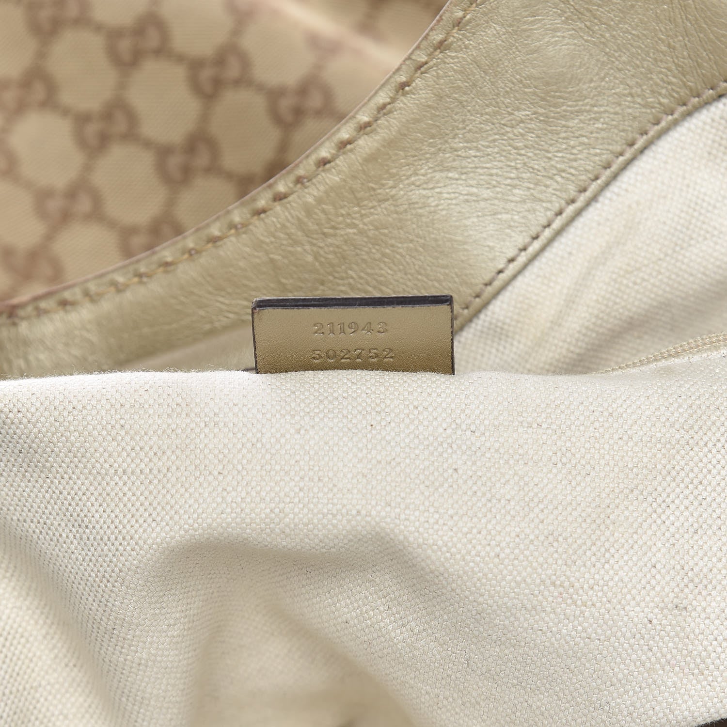 Gucci Monogram Large Sukey Tote Champagne 7 of 20