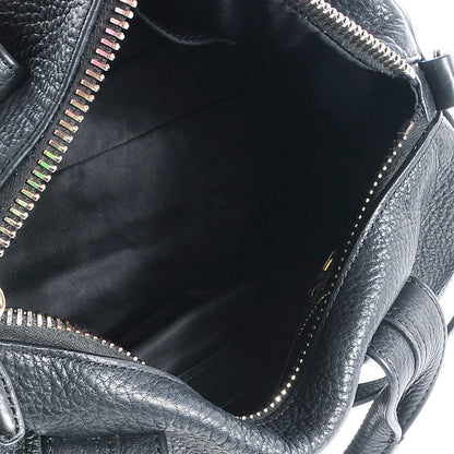 Alexander Wang Pebbled Leather Rocco Duffel Black Pale Gold Hardware 5 of 6