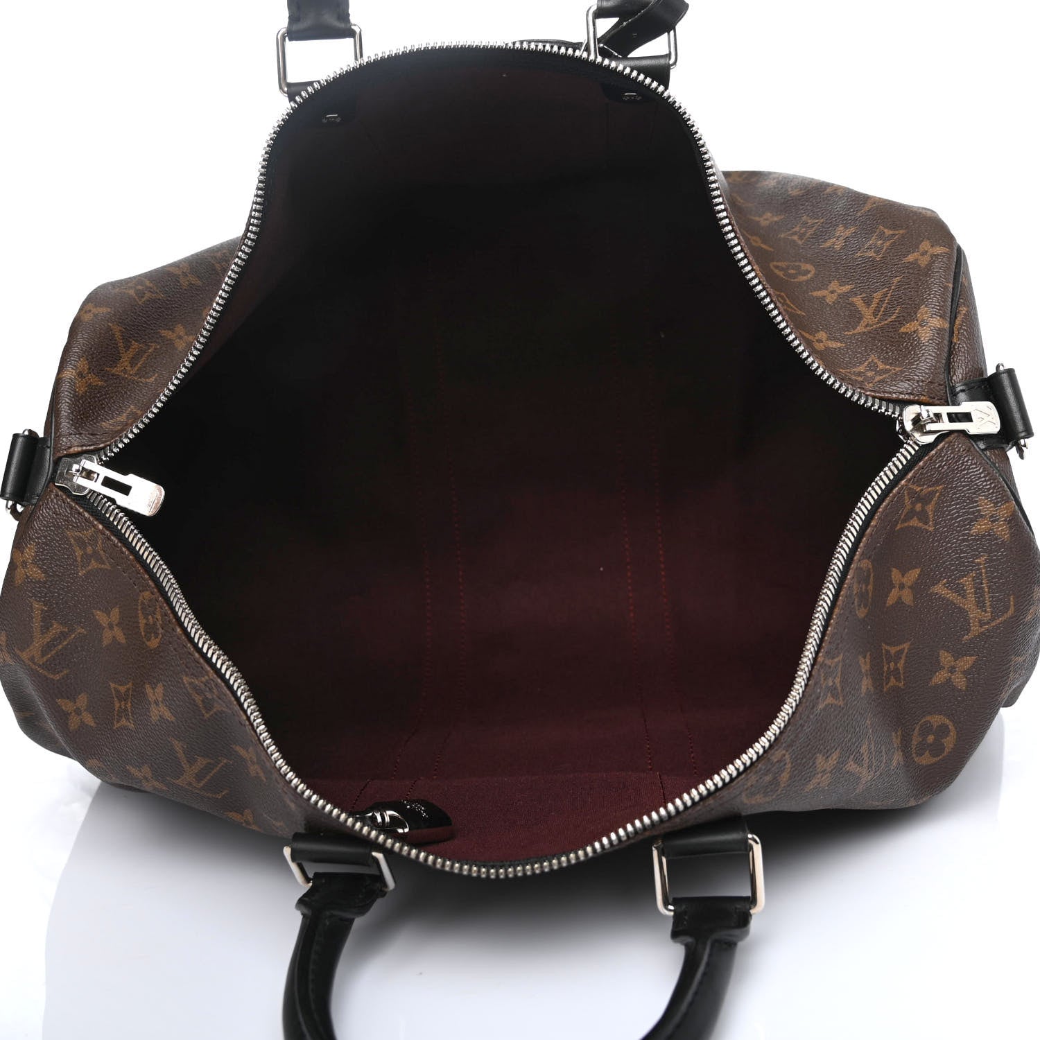 Louis Vuitton Monogram Macassar Keepall Bandouliere 45 4 of 5
