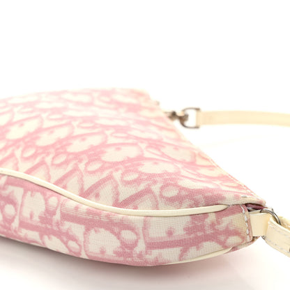 Christian Dior Monogram Mini Saddle Pochette Pink 9 of 9