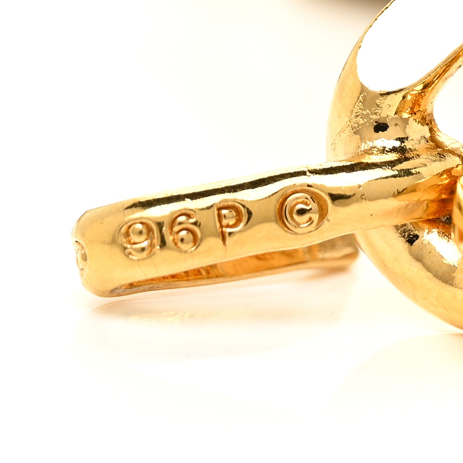 Chanel Lambskin CC Medallion Chain Belt White Gold 5 of 5