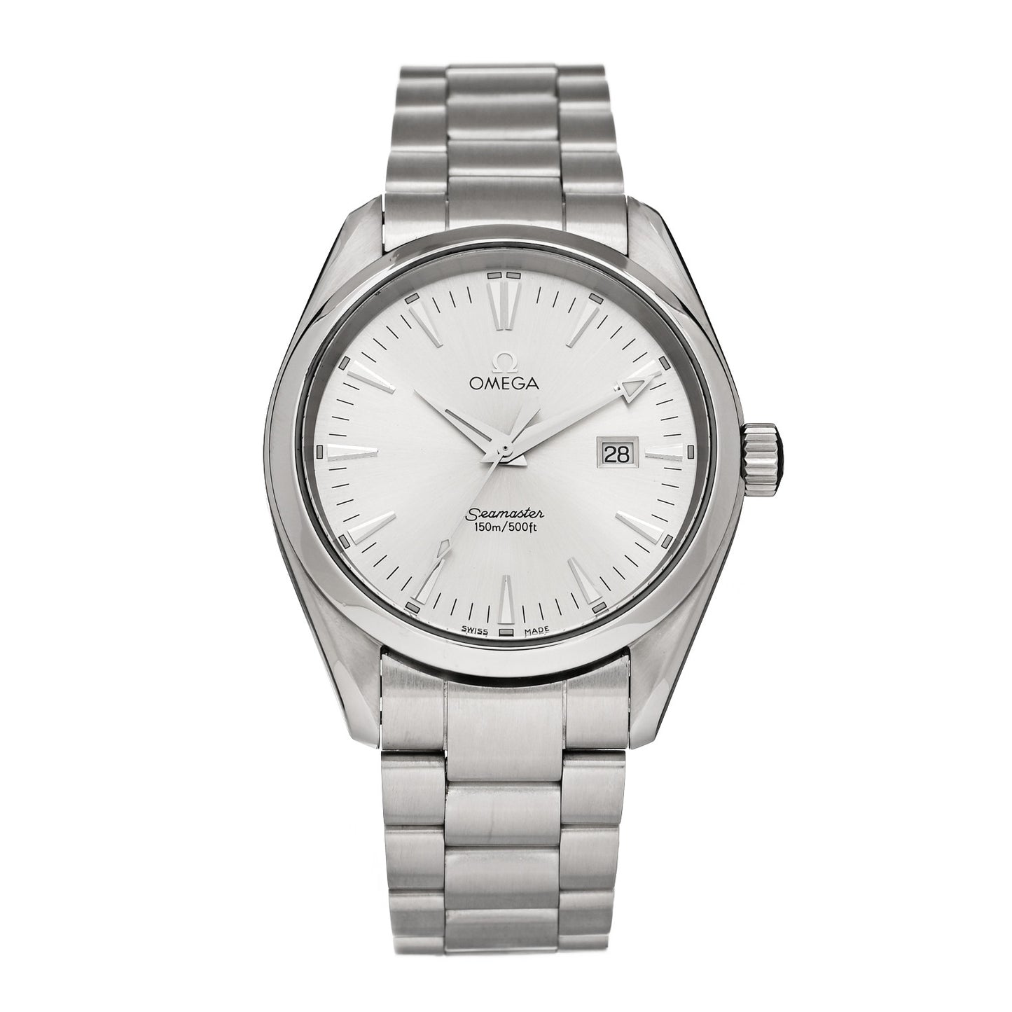 Stainless Steel 39mm Seamaster Aqua Terra Quartz Watch 2517.30