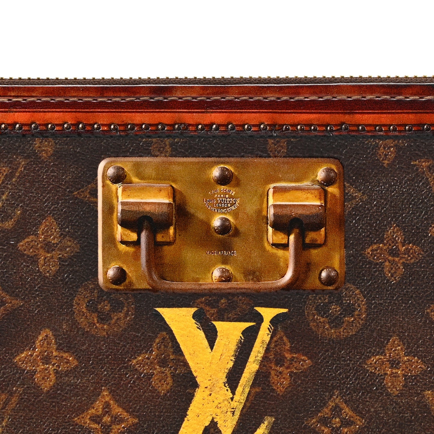 Transformed Monogram Time Trunk Zippy Wallet