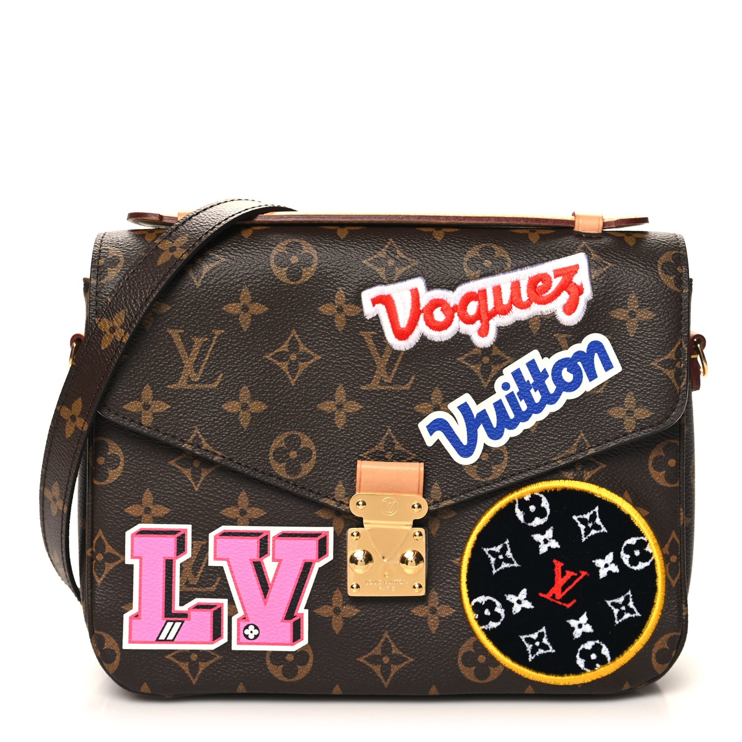 Monogram Patches Pochette Metis