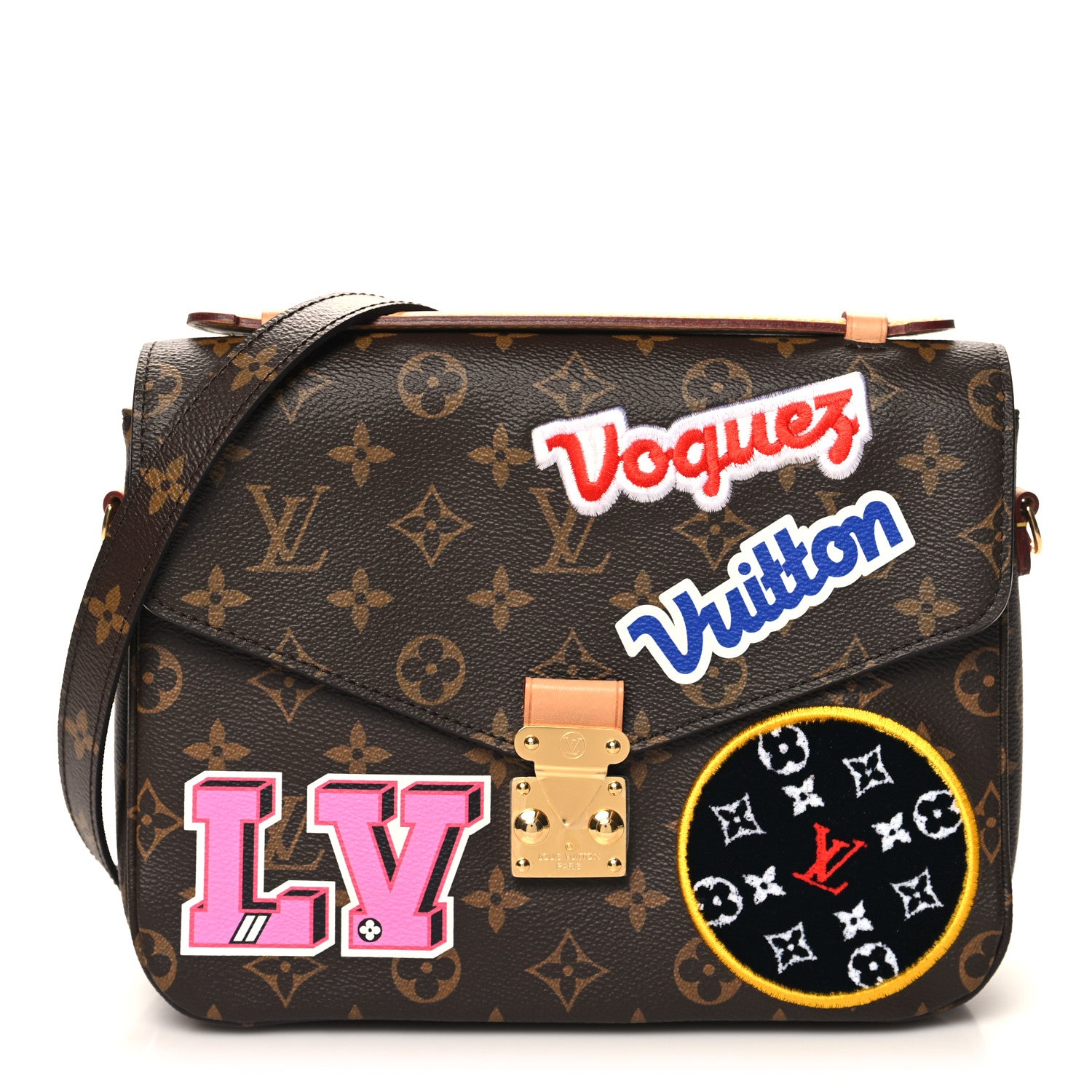 Louis Vuitton Monogram Patches Pochette Metis 1 of 9