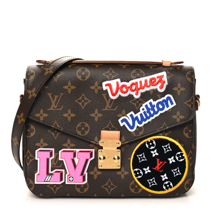 Louis Vuitton Monogram Patches Pochette Metis 1 of 9