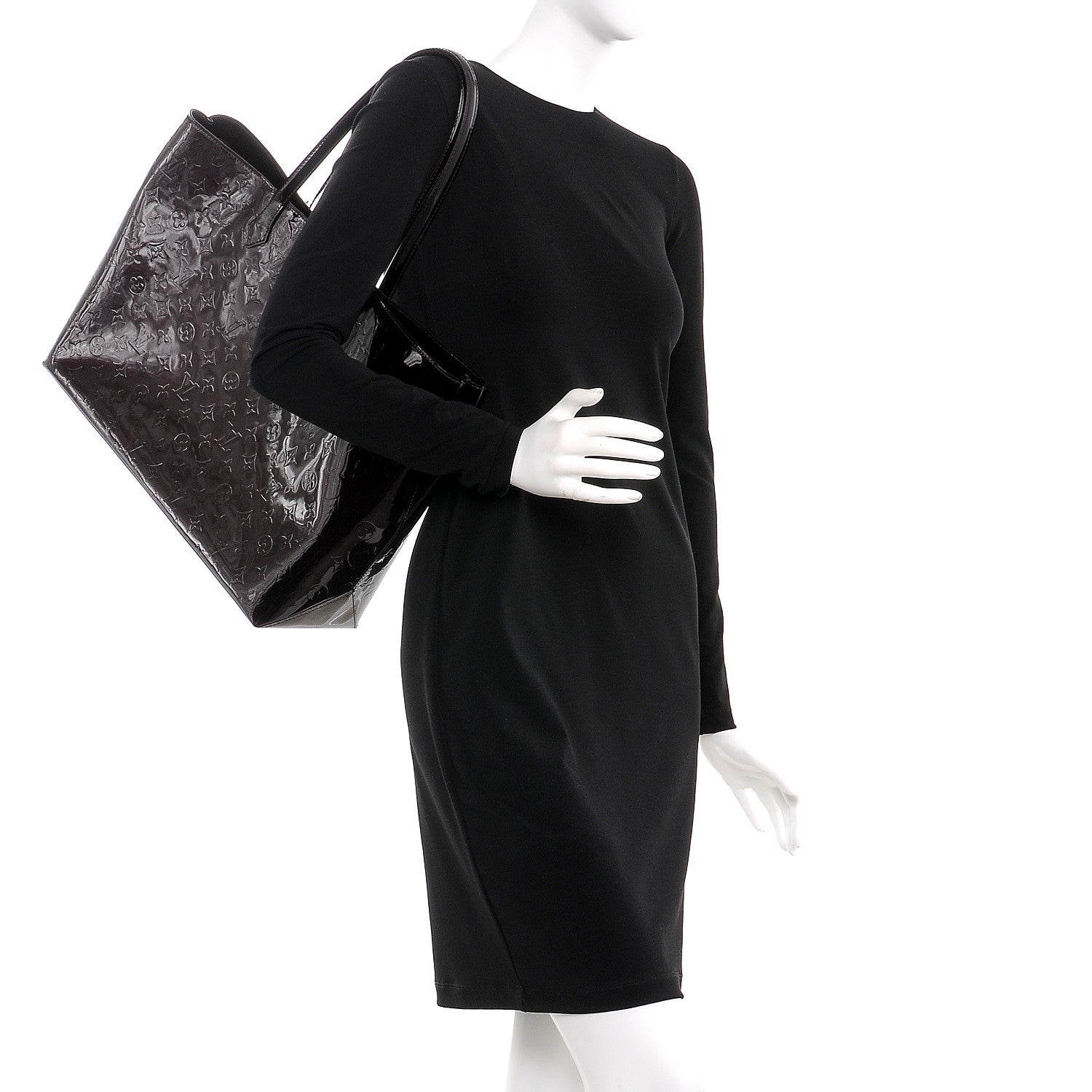 Louis Vuitton Vernis Wilshire GM Amarante 2 of 6