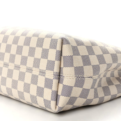 Louis Vuitton Damier Azur Graceful PM Rose Ballerine 9 of 9
