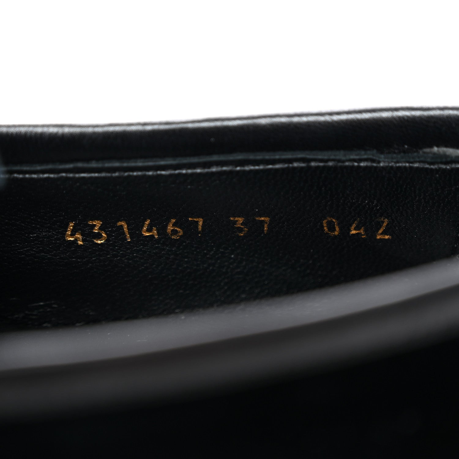 Gucci Velvet Horsebit Womens Jordaan Loafers 37 Black 8 of 14