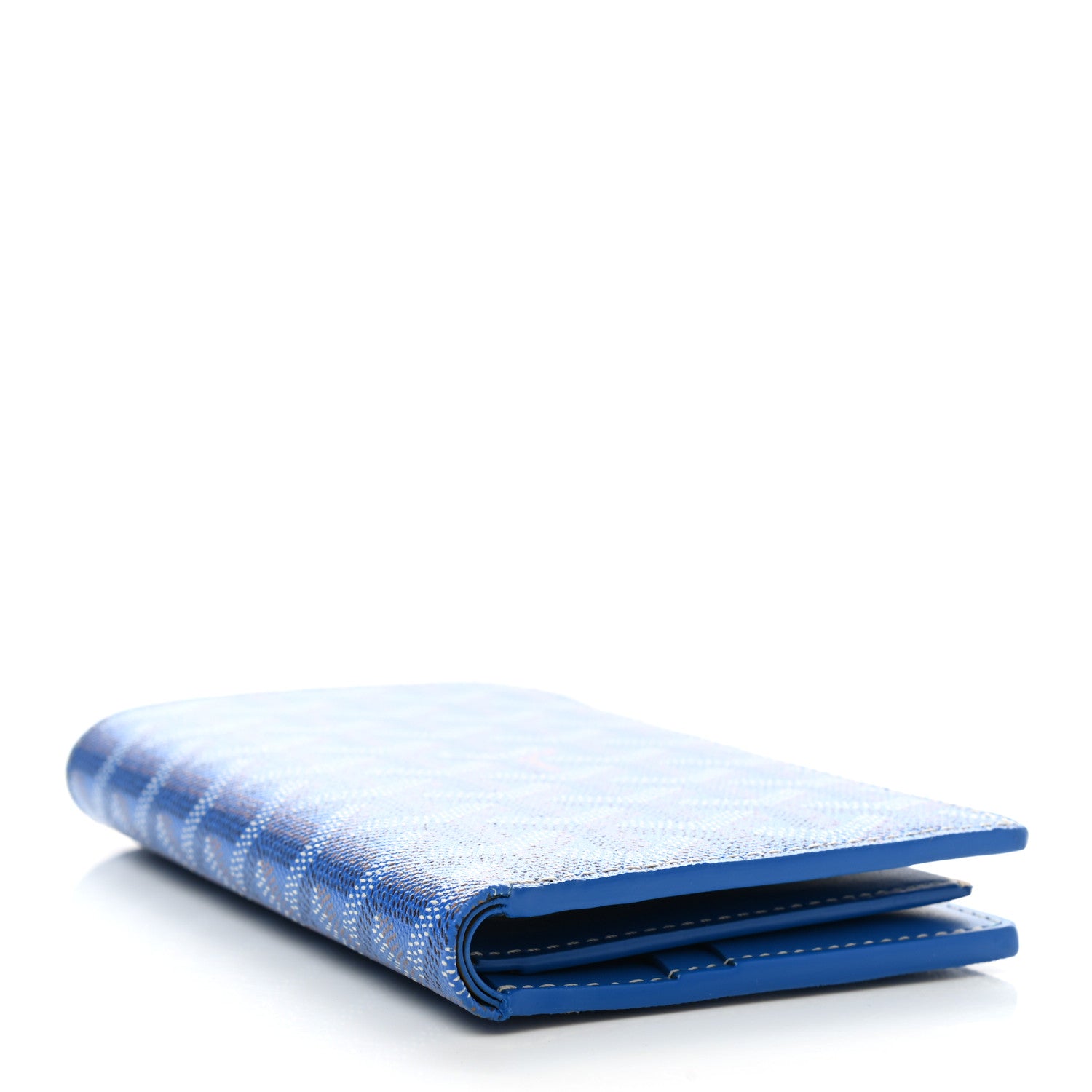 Goyard Goyardine Card Case Sky Blue 4 of 7