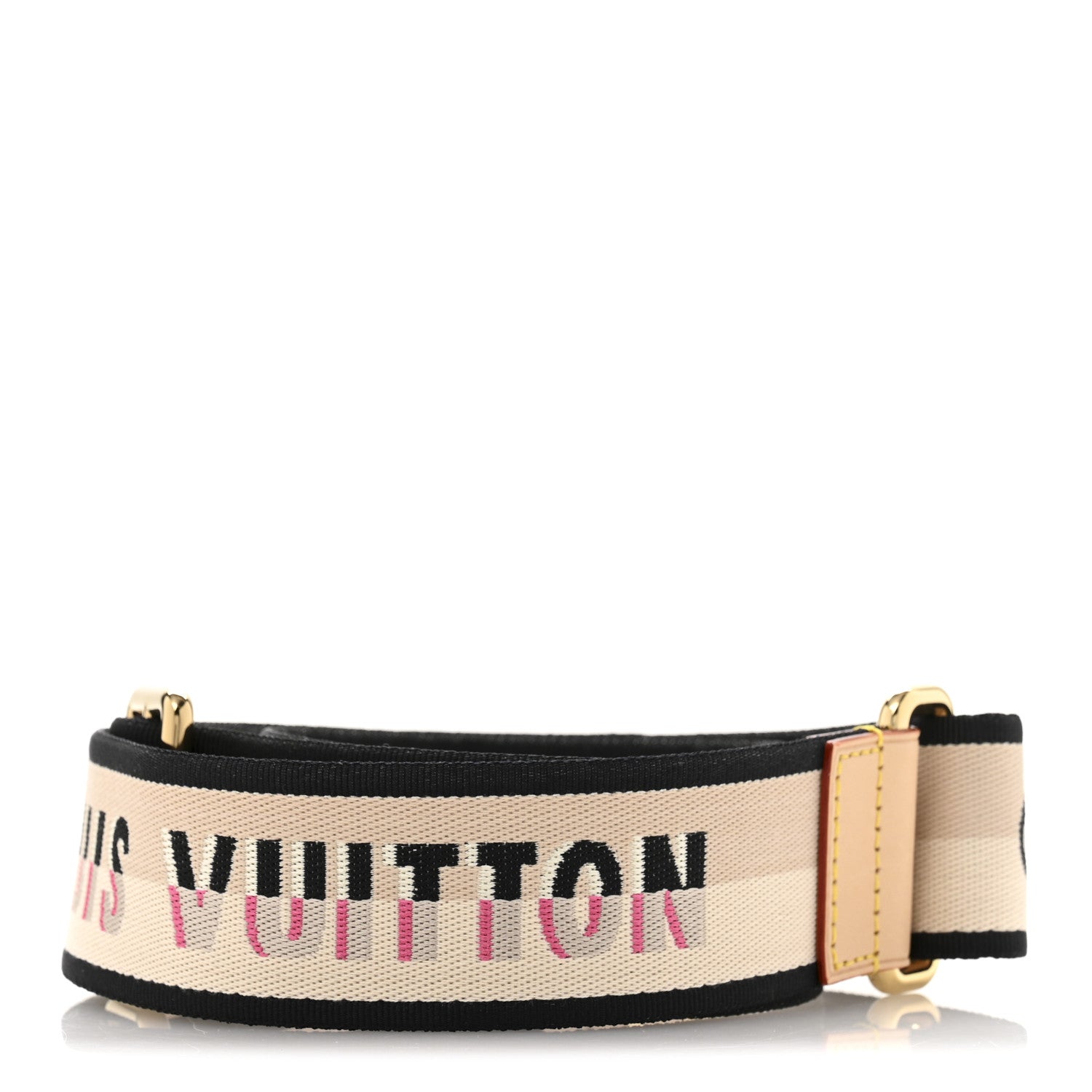 Louis Vuitton Jacquard Speedy Bandouliere 20 Shoulder Strap Black 2 of 5