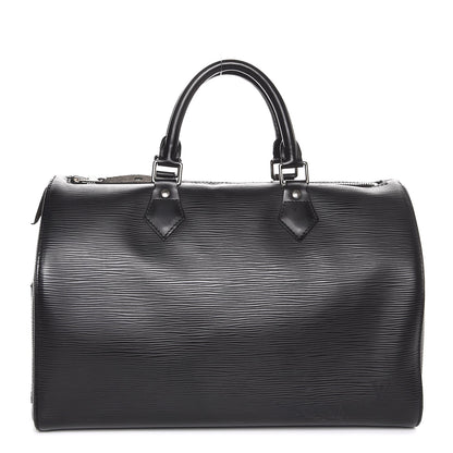 Louis Vuitton Epi Speedy 30 Black 1 of 10