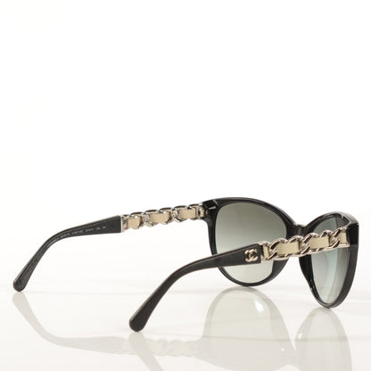 Chanel Chain Sunglasses 5215-W Black 2 of 6