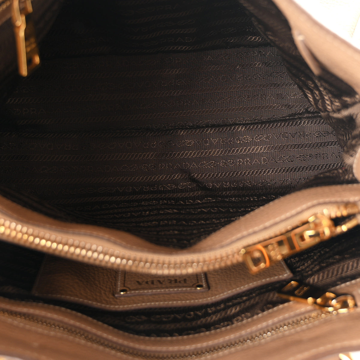 Prada Vitello Daino Shopping Tote Cammeo 5 of 11