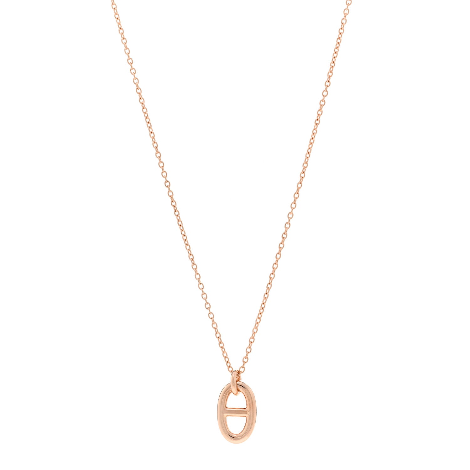 Hermes 18K Rose Gold PM Farandole Pendant Necklace 1 of 5
