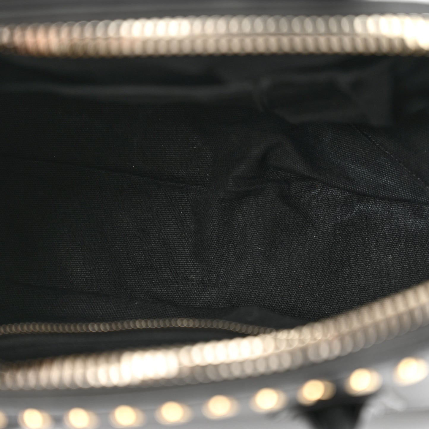 Smooth Calfskin Small Studded Antigona Black