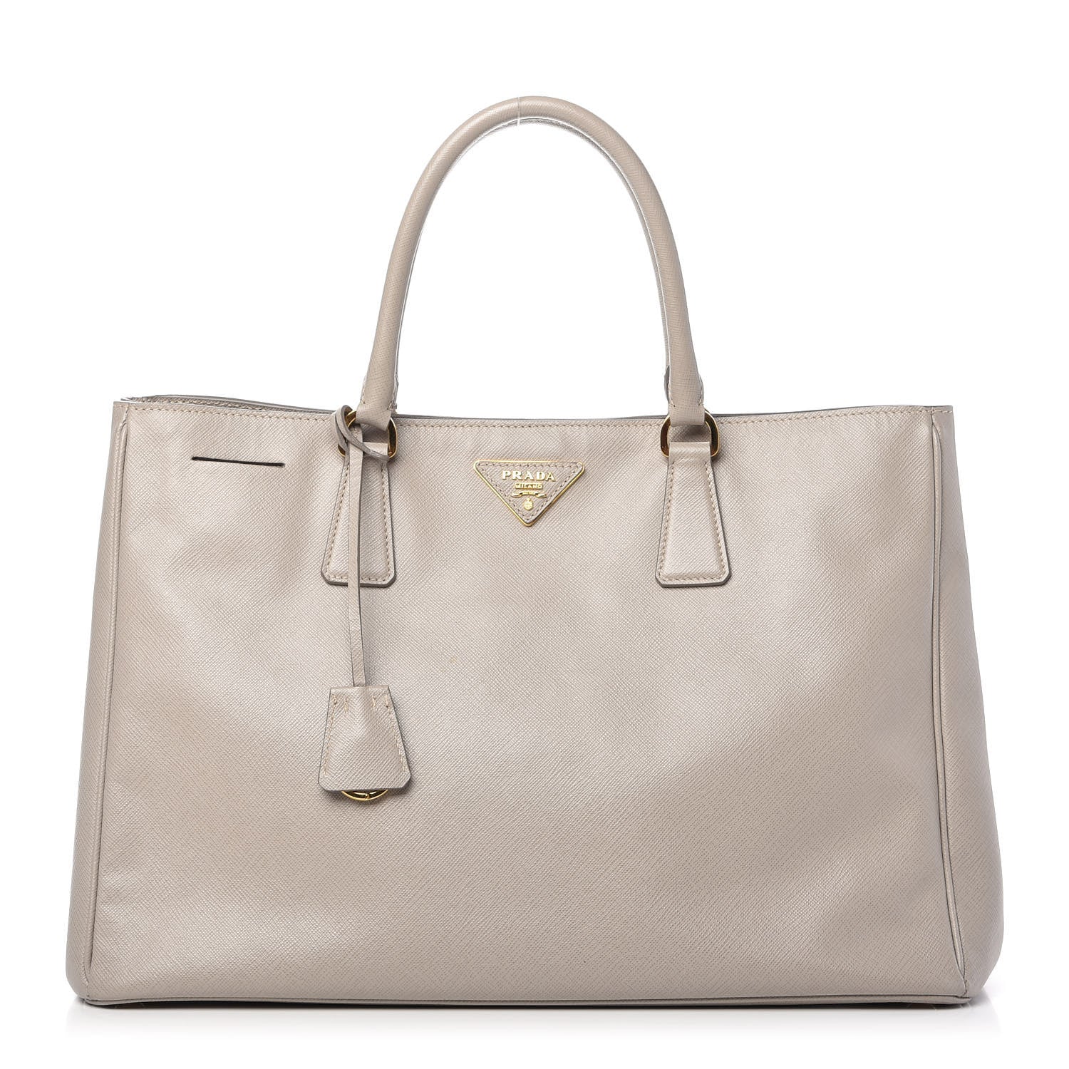 Prada Saffiano Lux Large Tote Pomice 1 of 13