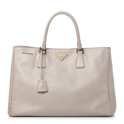 Prada Saffiano Lux Large Tote Pomice 1 of 13