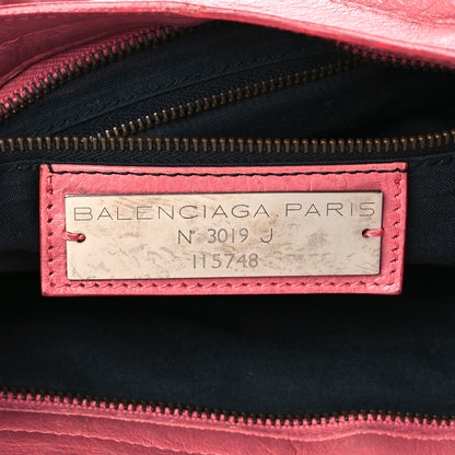 Balenciaga Agneau Classic Hardware City Rose Bombon Raspberry 6 of 12
