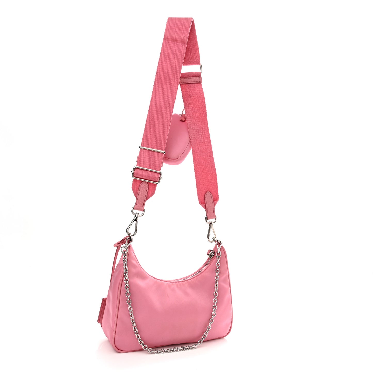 Nylon Re-Edition 2005 Shoulder Bag Begonia