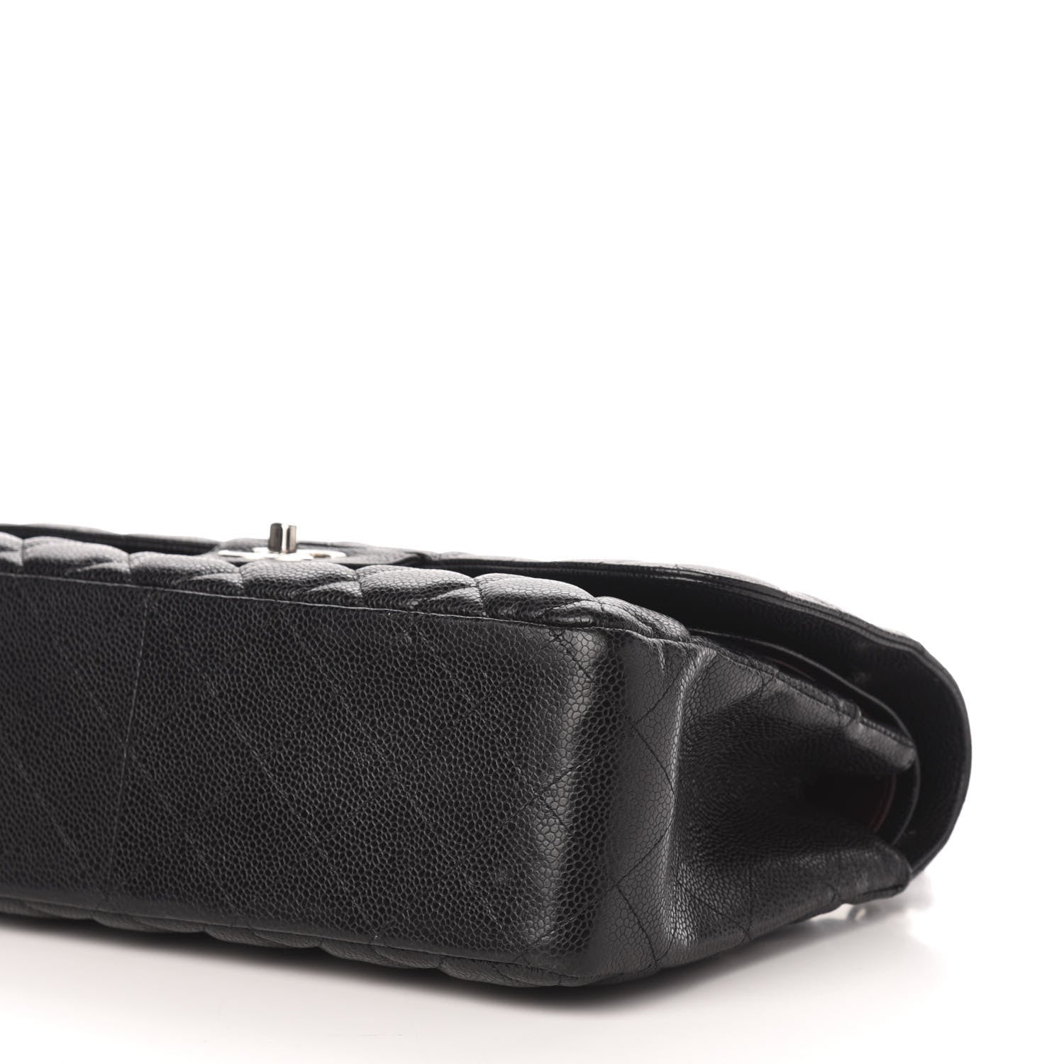Chanel Caviar Quilted Jumbo Double Flap Black 10 of 11