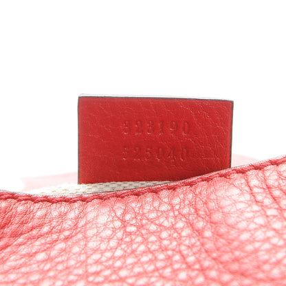 Gucci Pebbled Calfskin Small Soho Flap Crossbody Red 7 of 11