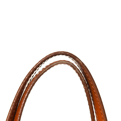 Fendi Pequin Cuoio Vegetale 2Bag Tobacco Cuoio Miele Vacchetta 18 of 19