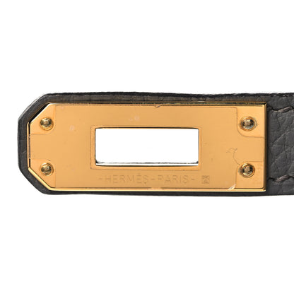 Hermes Togo Kelly Retourne 25 Etain 28 of 34