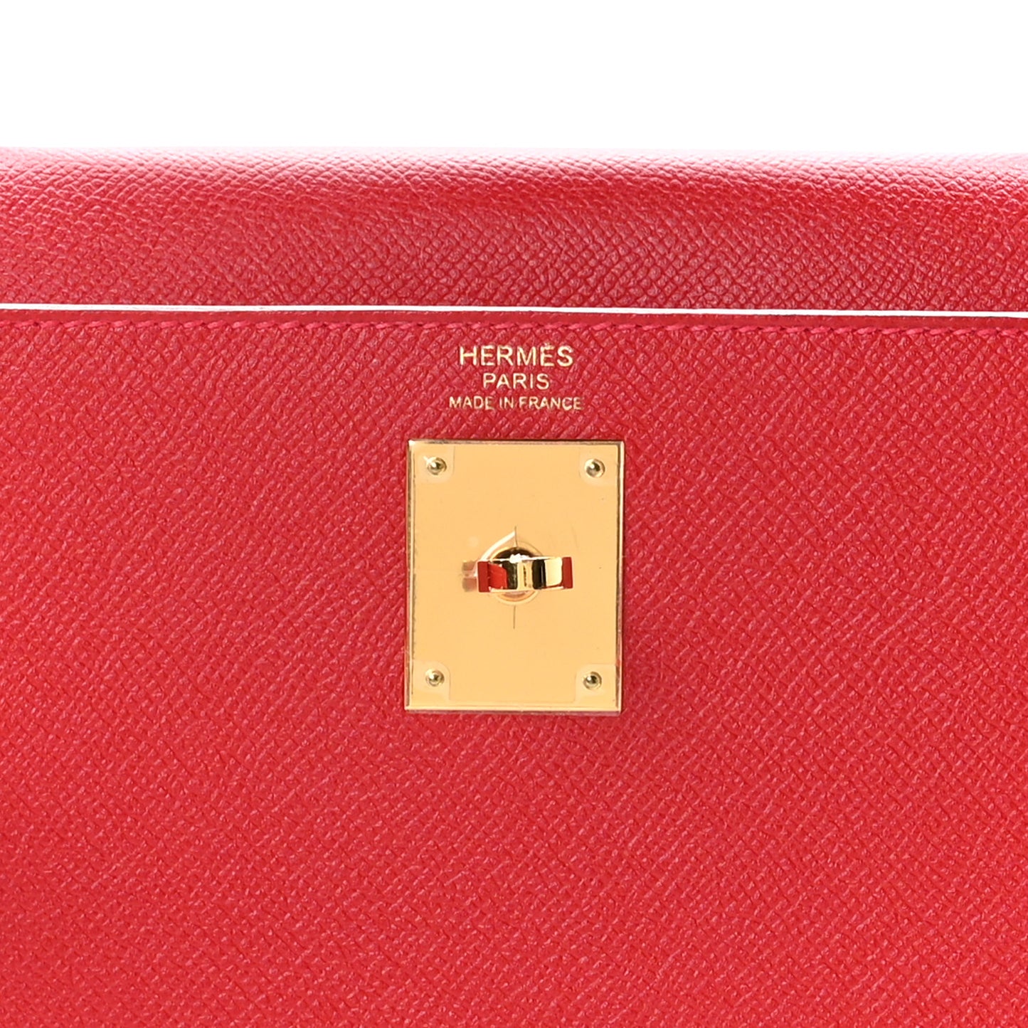 Epsom Kelly Sellier 32 Rouge Casaque