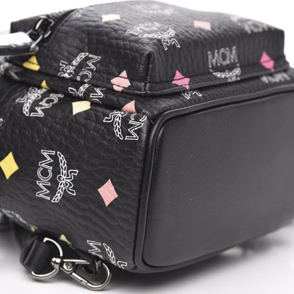 MCM Visetos Spektrum X-Mini Backpack Black 6 of 7