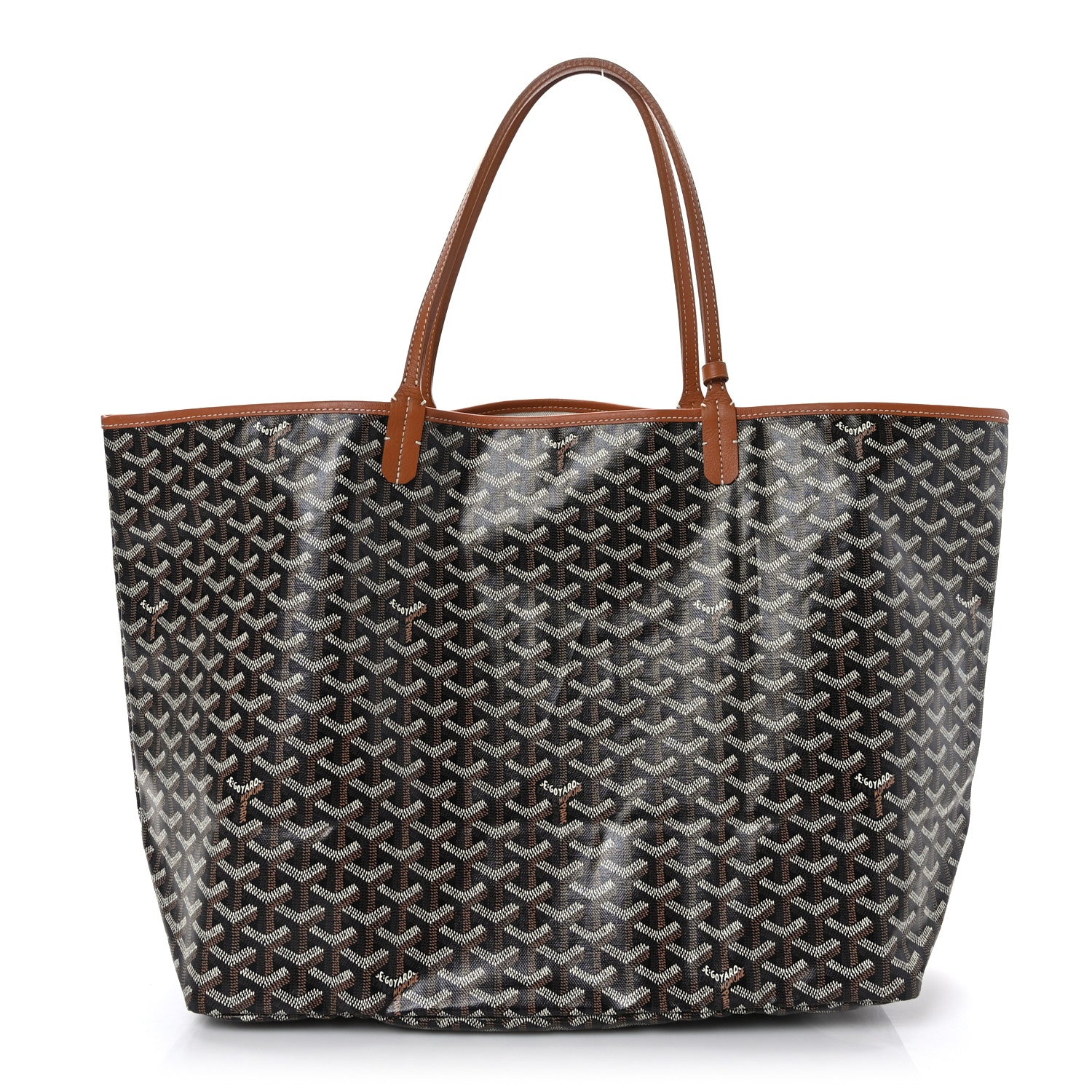 Goyard Goyardine Saint Louis GM Black Gold 3 of 11